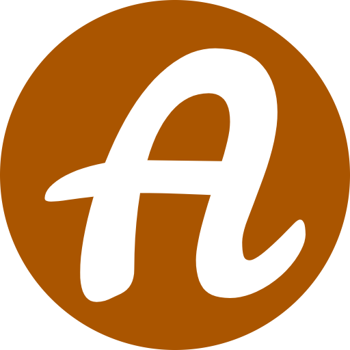 logo of letter A representing md amanullah digital marketer