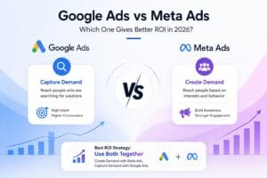 Google Ads vs Meta Ads: Which One Gives Better ROI in 2026? (Solution Guide)