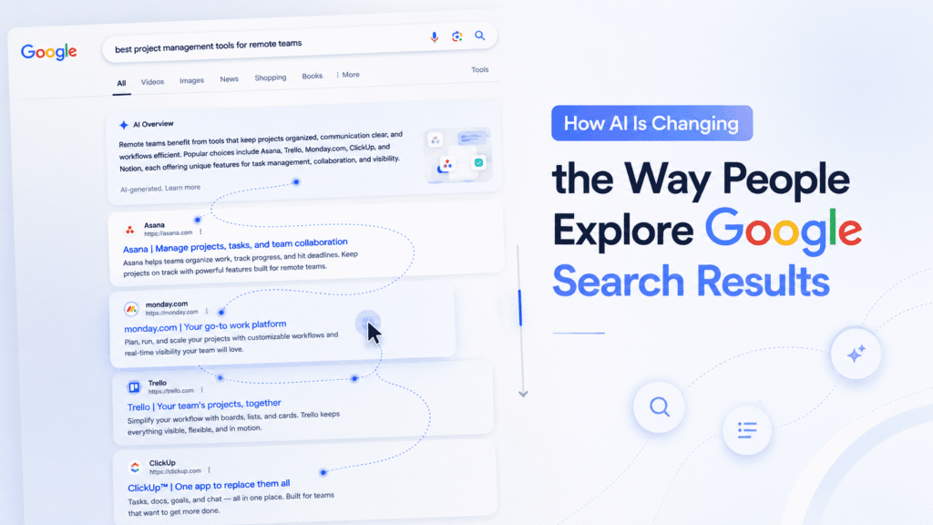 How AI Is Changing the Way People Explore Google Search Results